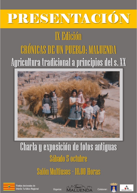 Presentación IX edición de Crónicas de un Pueblo