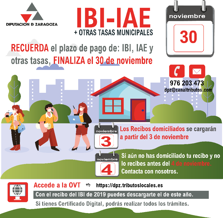 IBI-IAE y otras tasas municipales