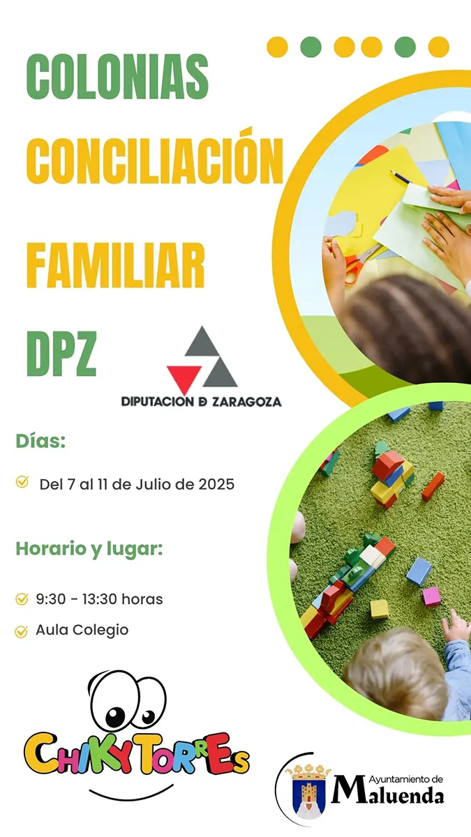 Colonias Conciliacion Familiar DPZ julio