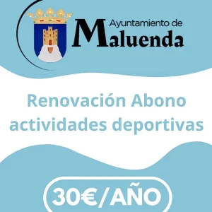 Renovación Cuotas de Abonado a las Actividades Deportivas